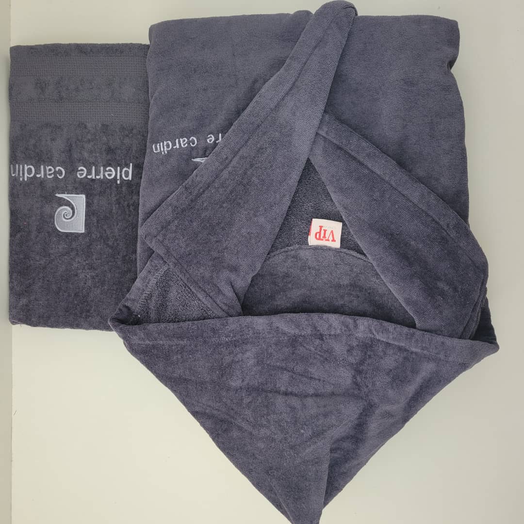 Sortie de bain Pierre Cardin homme 02 pieces